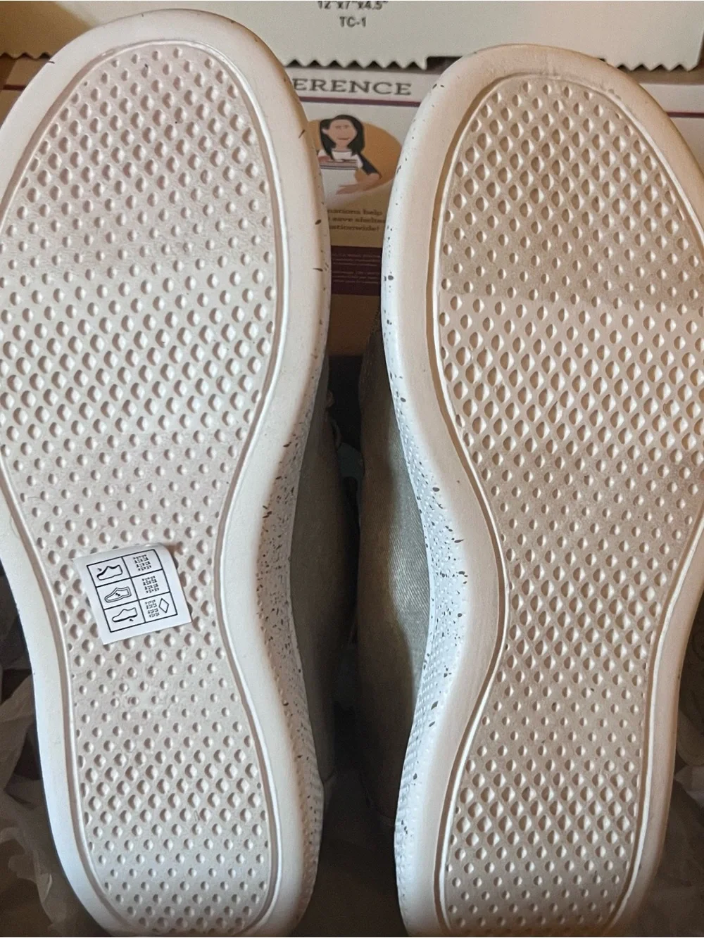 Skechers BOBS Casual Lace-Up Sneakers in Light Taupe